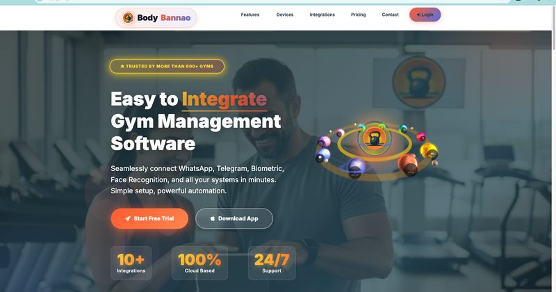 BodyBannao gym management software — easy to integrate dashboard